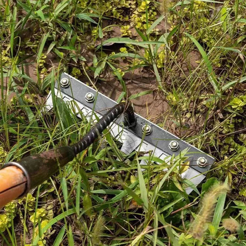 TerraRake™ – Râteau de Désherbage en Acier Carbone Ultra-Résistant