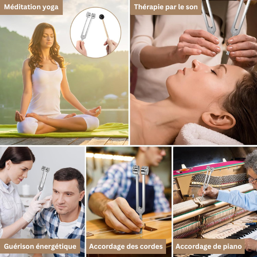 VibeTherapy™ - Diapason de Guérison 128Hz