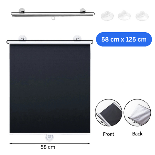 ShadowRoll - Rideau d'ombrage rétractable multifonctionnel