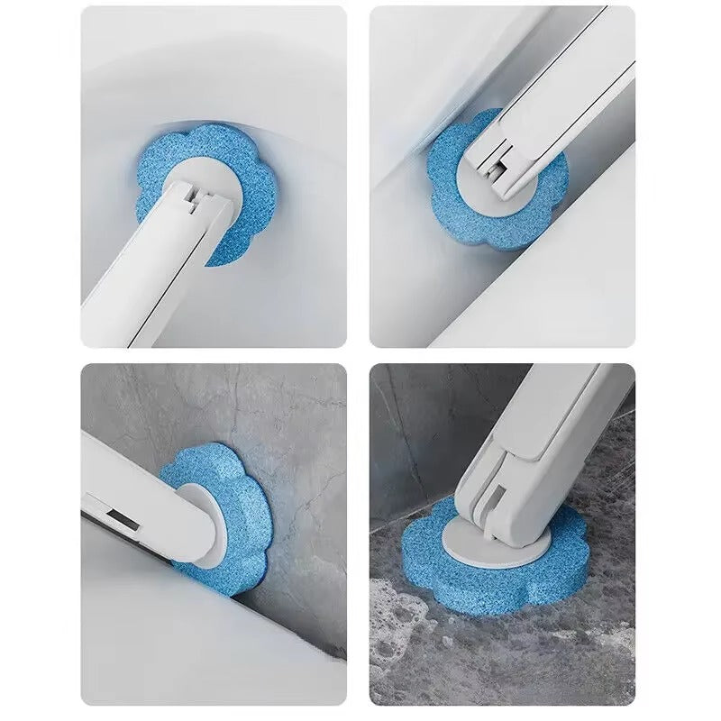Cleaner Pro™ - Brosse Toilette Jetable avec Tête de Nettoyage.