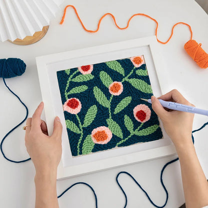 MagicWeave - Kit de Broderie Punch Needle Complet et Réglable (Débutants & Pros)