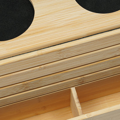 BambooFlex - Plateau de Canapé Pliable et Antidérapant