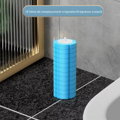Cleaner Pro™ - Brosse Toilette Jetable avec Tête de Nettoyage.