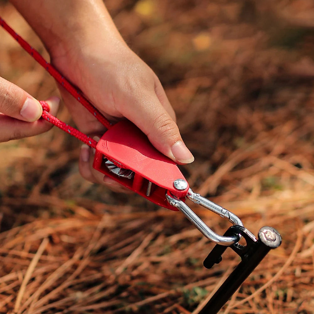 CampingRope – Corde de Camping à Poulie Réglable
