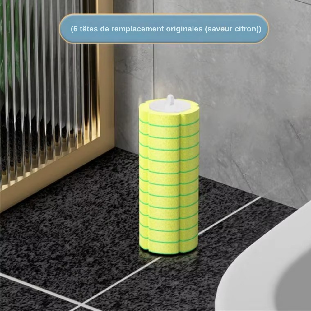 Cleaner Pro™ - Brosse Toilette Jetable avec Tête de Nettoyage.