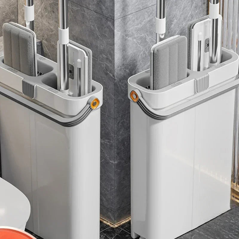 CleanPro 360° - Kit vadrouille et seau essoreur mains libres