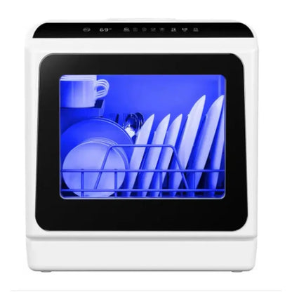 AquaZen 5+™ : Le Lave-Vaisselle Compact à Double Réservoir, Zéro Tracas et Ultra Efficace