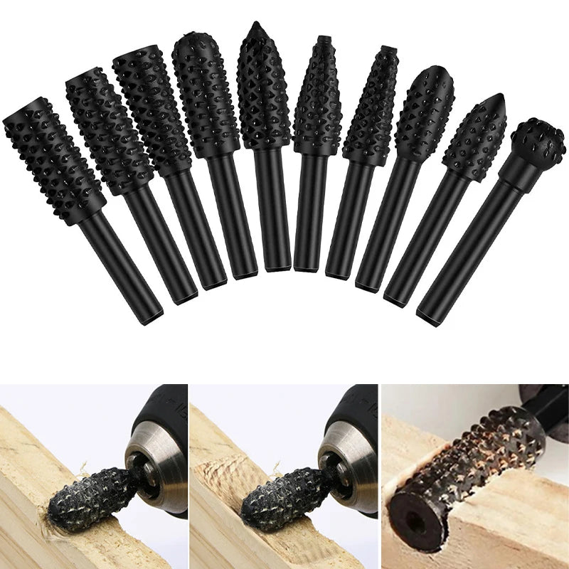 SCULPT'X™ – Kit de Fraisage Rotatif Haute Précision (5 pièces)