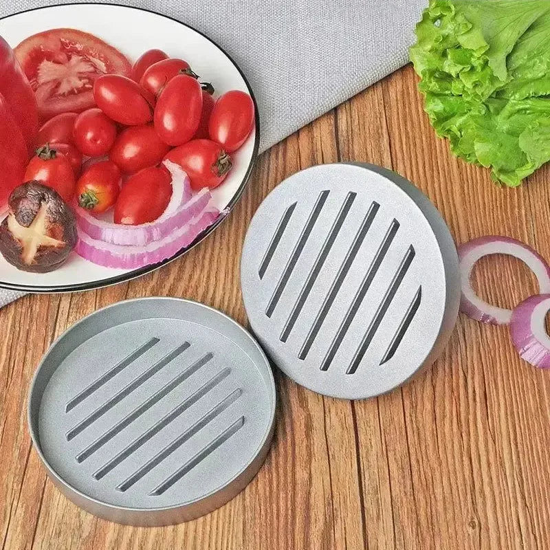 GrillMaster™ — La presse à hamburgers parfaite pour des steaks maison impeccables