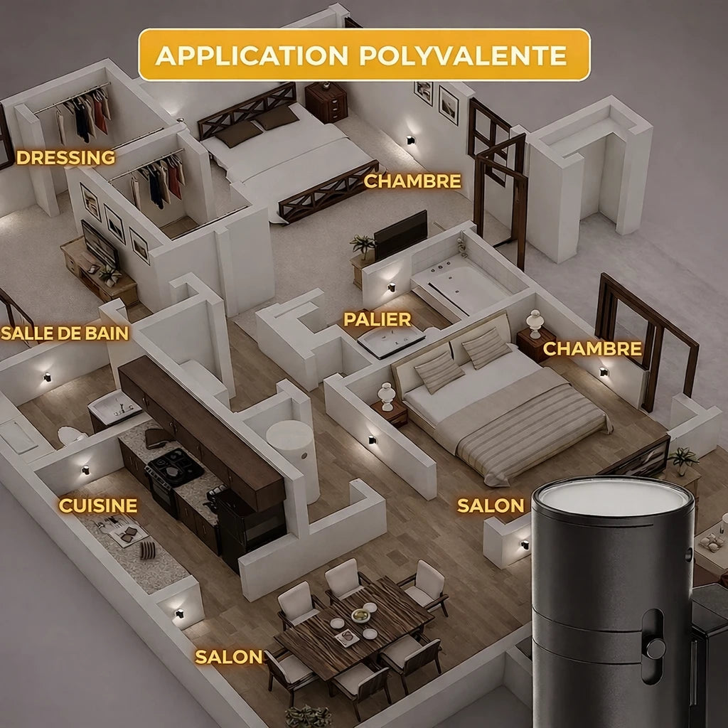 Veilleuse LED Automatique — Capteur Crépusculaire Intégré