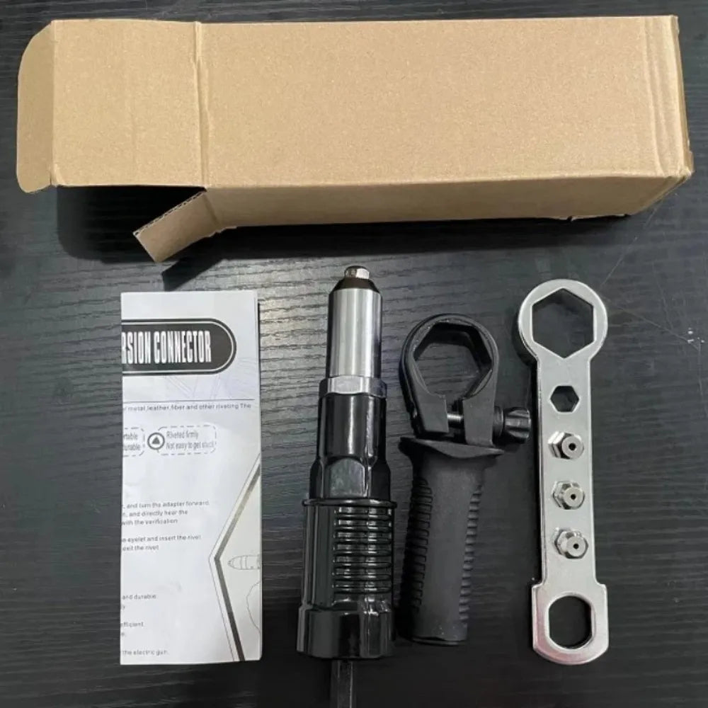 RivetAdapter - Kit Adaptateur pour Pistolet à Rivets Professionnel