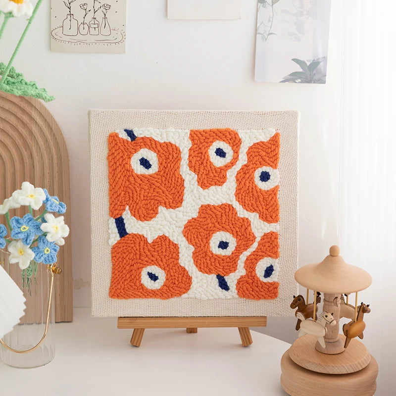 MagicWeave - Kit de Broderie Punch Needle Complet et Réglable (Débutants & Pros)