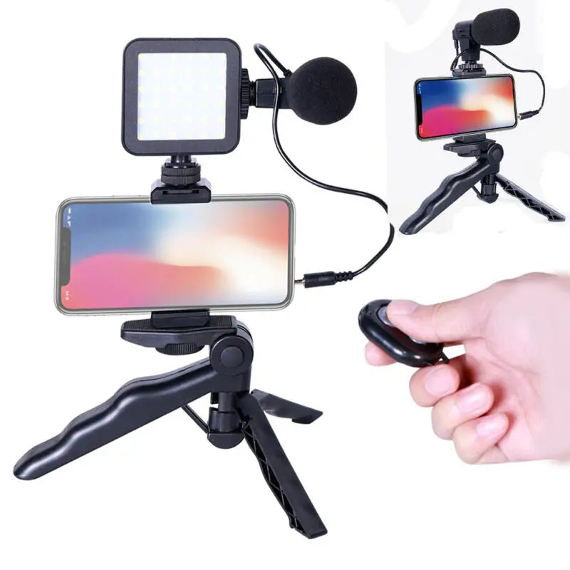 VlogMaster Pro™ – Le kit de vlogging ultime pour smartphones