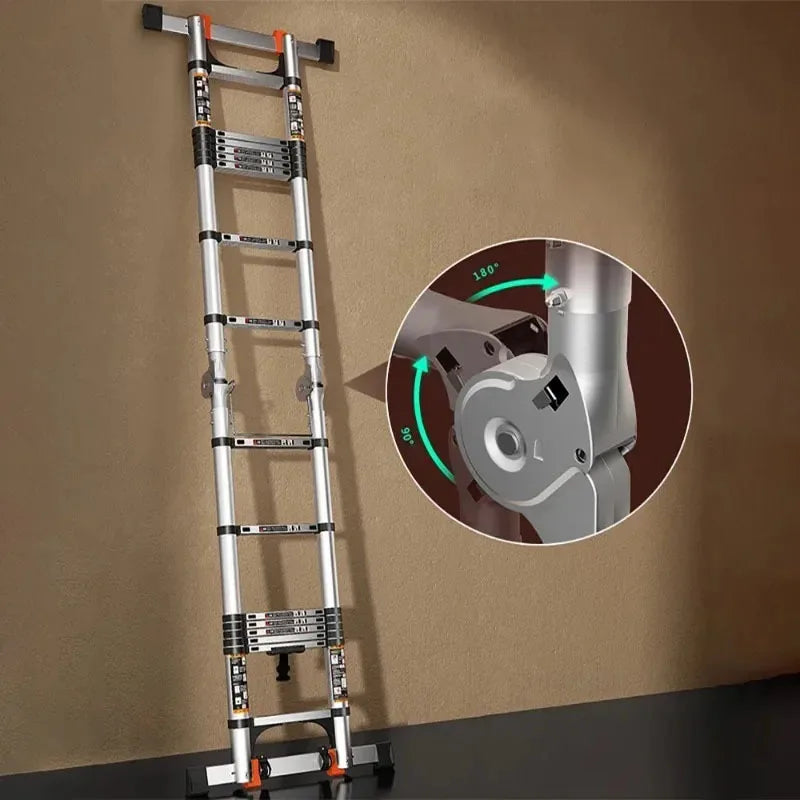 FlexiLift™ – Échelle Télescopique Ultra-Robuste et Compacte pour Tous Tes Travaux
