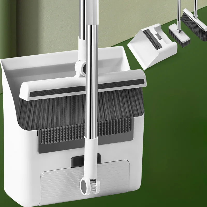 SweepMaster 180° - Ensemble Balai et Pelle à Poussière Révolutionnaire