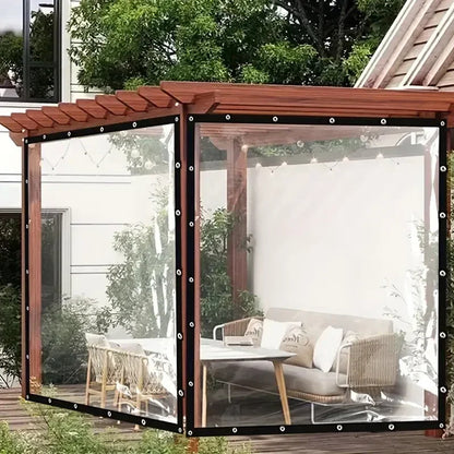 ClearGuard™ : La bâche transparente ultra-résistante toutes saisons