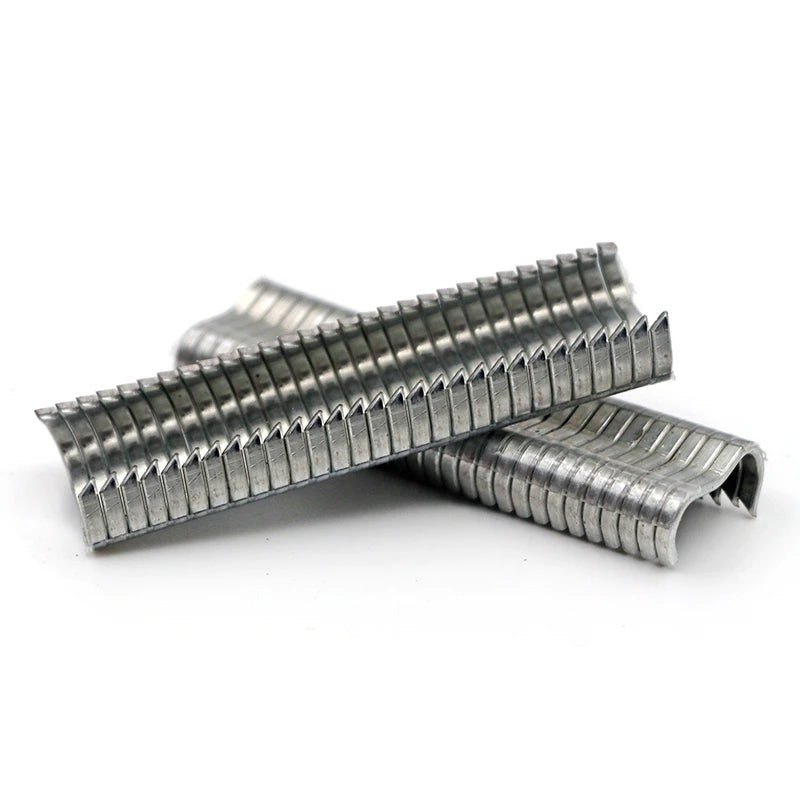 IronGrip Pro™ – Pince à pression en acier inoxydable avec 600 agrafes M-Type