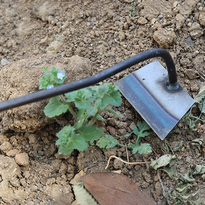 SteelRoot™ — Houe Creuse en Acier Trempé Ultra-Durable pour Jardinage et Désherbage