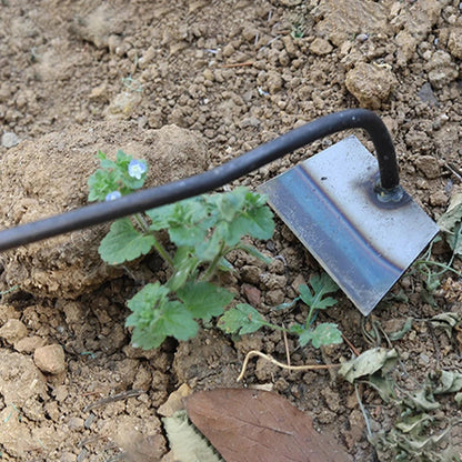 SteelRoot™ — Houe Creuse en Acier Trempé Ultra-Durable pour Jardinage et Désherbage