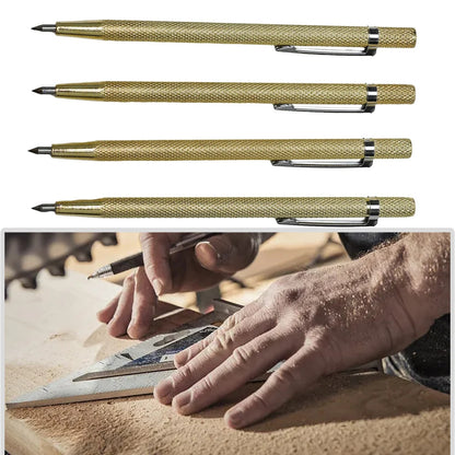 GraviTool™ - Stylo de Gravure de Précision en Carbure & Poinçon Central Pro