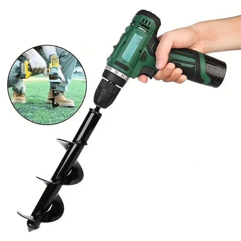 PlantPro™ – Foret Spiralé pour Jardinage et Plantation (3/8” Hexagonal)