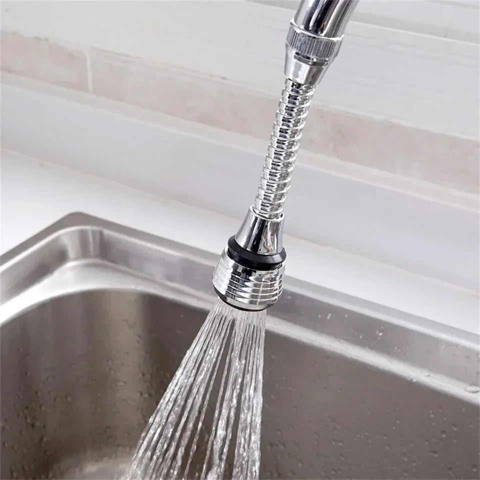 AquaFlex™ – Extension Pivotante 360° pour Robinet avec Double Mode de Jet