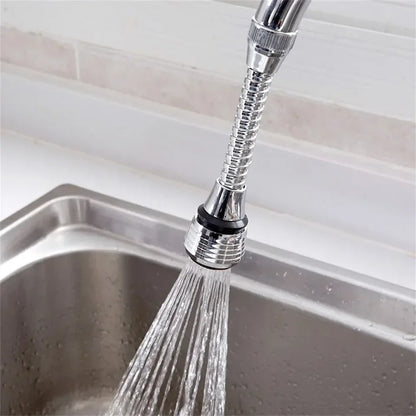 AquaFlex™ – Extension Pivotante 360° pour Robinet avec Double Mode de Jet