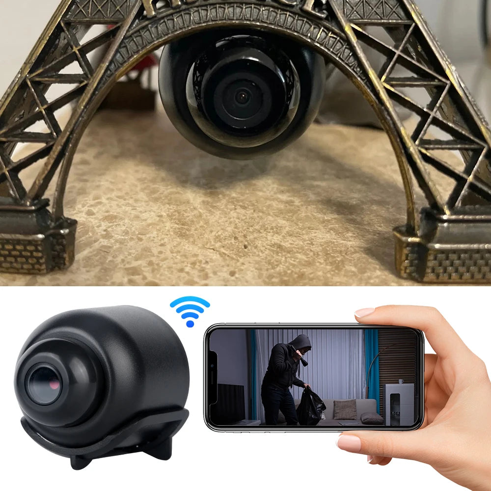 Mini Caméra WiFi 1080P HD