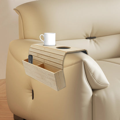 BambooFlex - Plateau de Canapé Pliable et Antidérapant