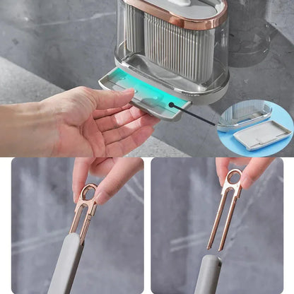 Cleaner Pro° Brush - Brosse WC en Silicone 2 en 1