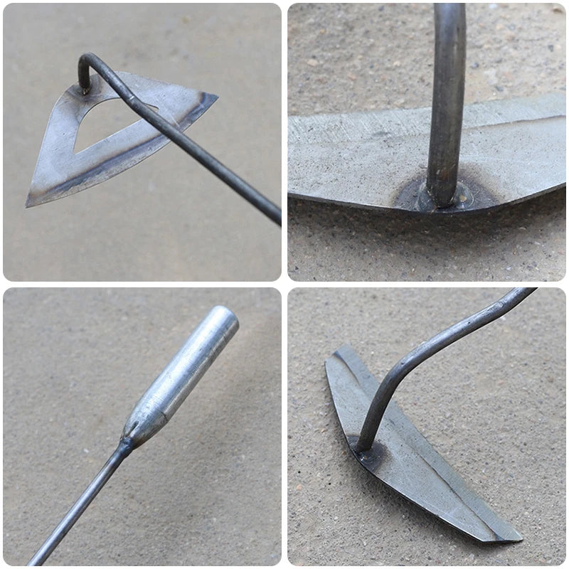 SteelRoot™ — Houe Creuse en Acier Trempé Ultra-Durable pour Jardinage et Désherbage
