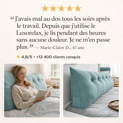 Luxorelax™ - Coussin de confort Orthodesign