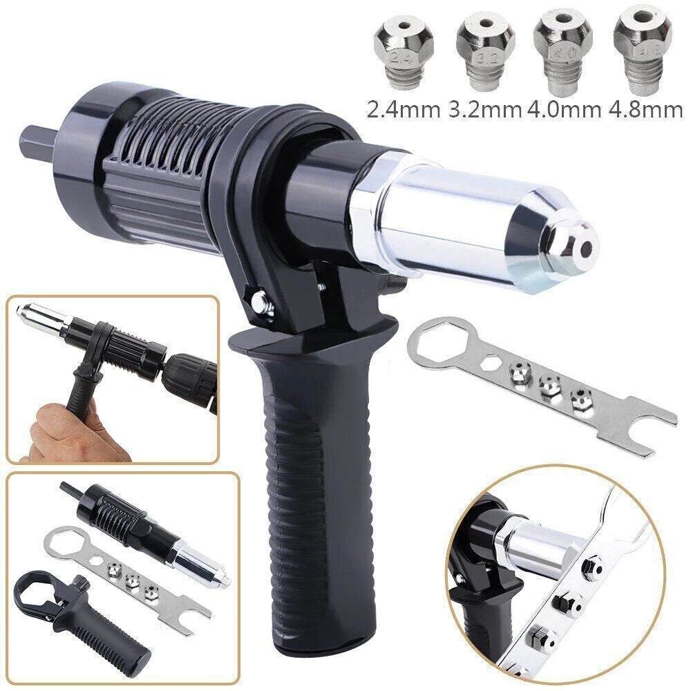 RivetAdapter - Kit Adaptateur pour Pistolet à Rivets Professionnel