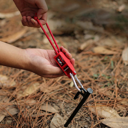 CampingRope – Corde de Camping à Poulie Réglable