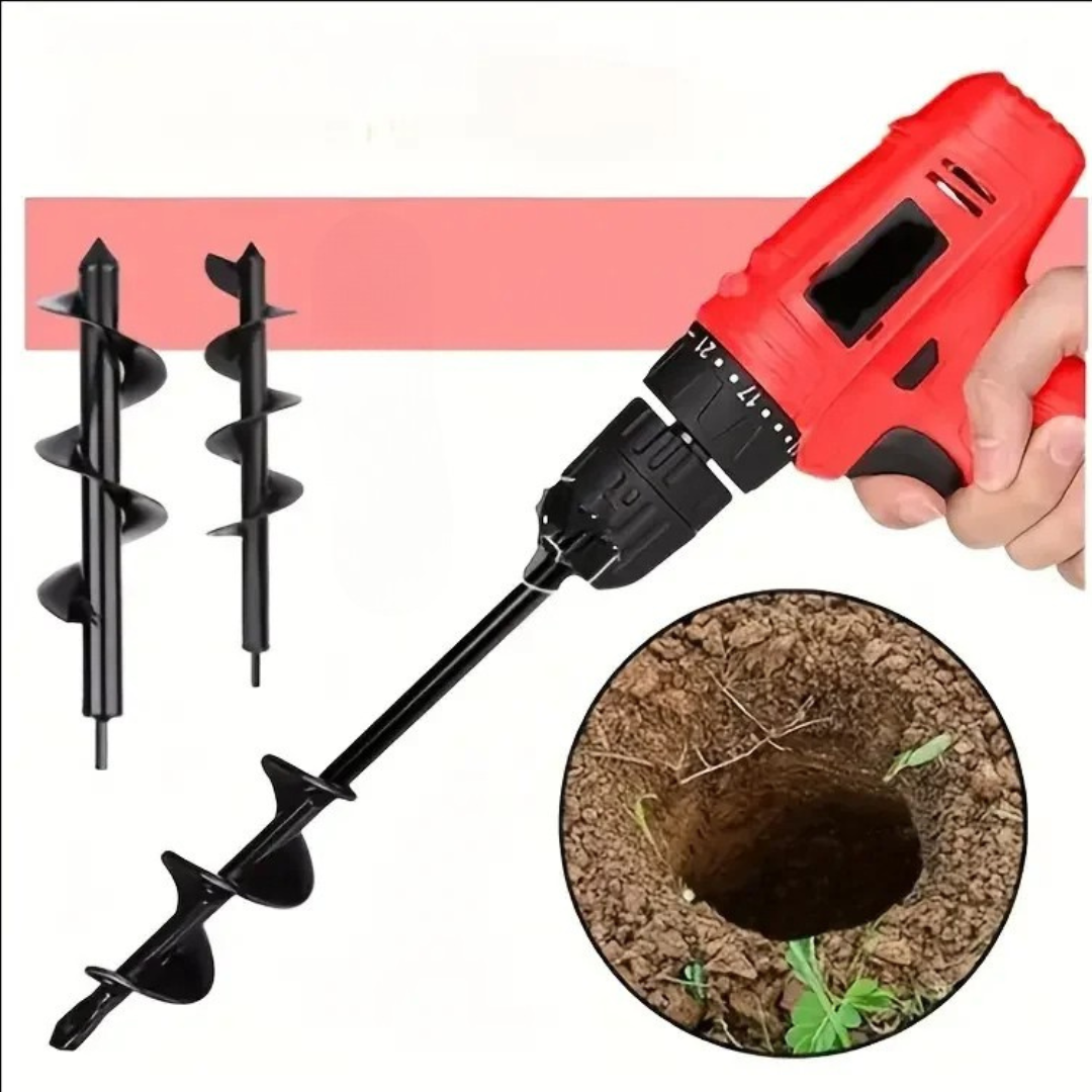 PlantPro™ – Foret Spiralé pour Jardinage et Plantation (3/8” Hexagonal)