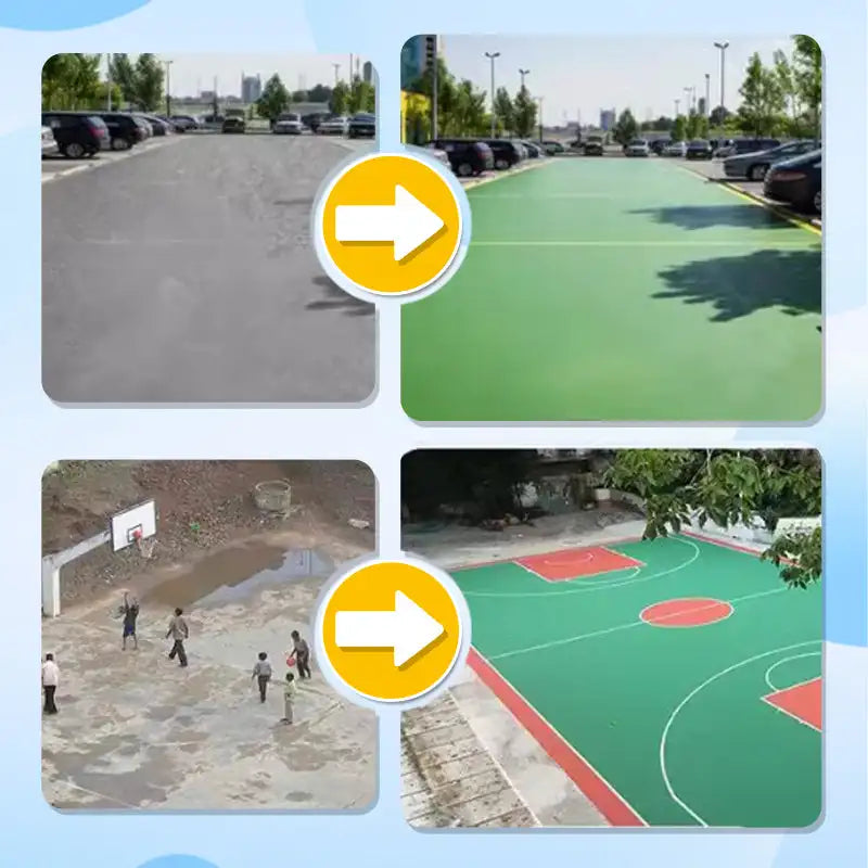 HydroSol™ – Peinture de sol époxy antidérapante à base d'eau