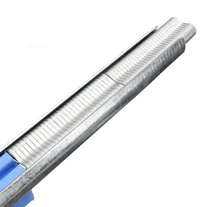 IronGrip Pro™ – Pince à pression en acier inoxydable avec 600 agrafes M-Type