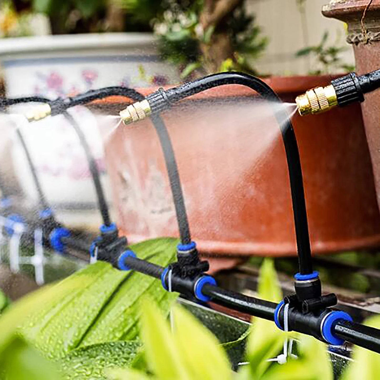 FlexiMist Pro™ – Système d’Irrigation Intelligent à 360°