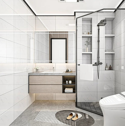 LuxoWall 3D - Papier Peint Autocollant Effet Marbre