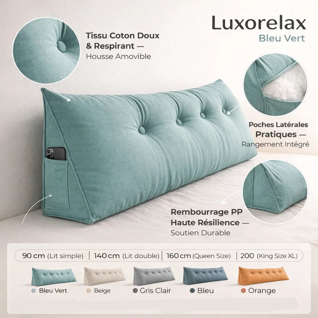 Luxorelax™ - Coussin de confort Orthodesign