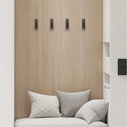 GlideHold® - Crochets Pliants Rectangulaires pour Manteaux et Vêtements