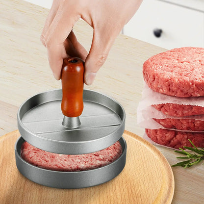 GrillMaster™ — La presse à hamburgers parfaite pour des steaks maison impeccables