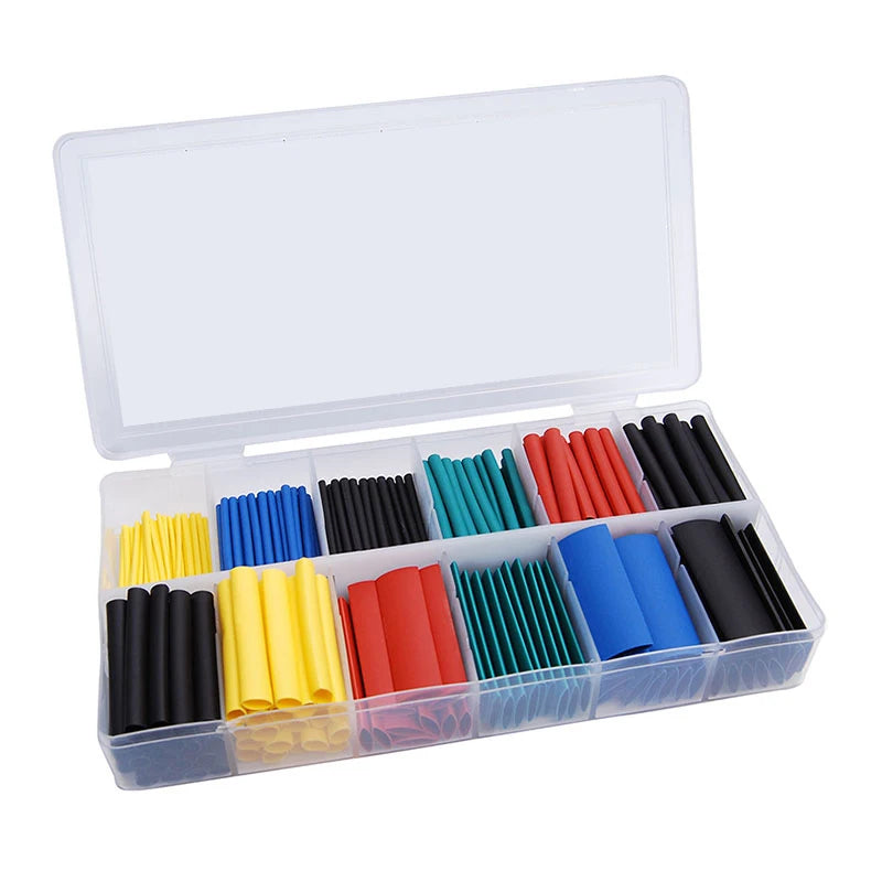 HeatGuard Pro™ – Kit de gaines thermorétractables multi-usages (127 à 800 pièces)