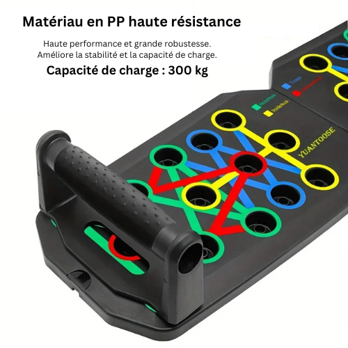 Power Push 21 - Station d'Entraînement Multifonction Pliable