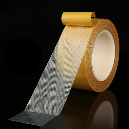 StickMax™ – Ruban Adhésif Double Face Ultra-Résistant en Maille de Tissu (10 m)