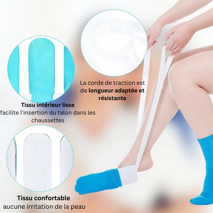 SockEase™ – L'Enfile-Chaussettes Révolutionnaire