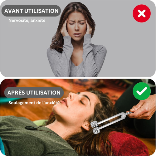 VibeTherapy™ - Diapason de Guérison 128Hz