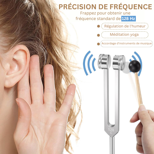 VibeTherapy™ - Diapason de Guérison 128Hz