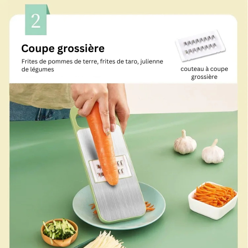 MultiSlice Pro 5-en-1 – Votre Allié Idéal en Cuisine !