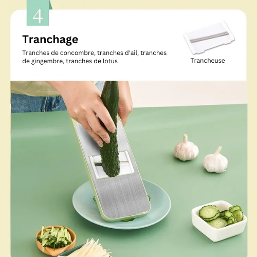 MultiSlice Pro 5-en-1 – Votre Allié Idéal en Cuisine !